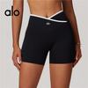 Женские шорты для бега, пилатеса, йоги с высокой талией, подтягивающие бедра, Северная Америка