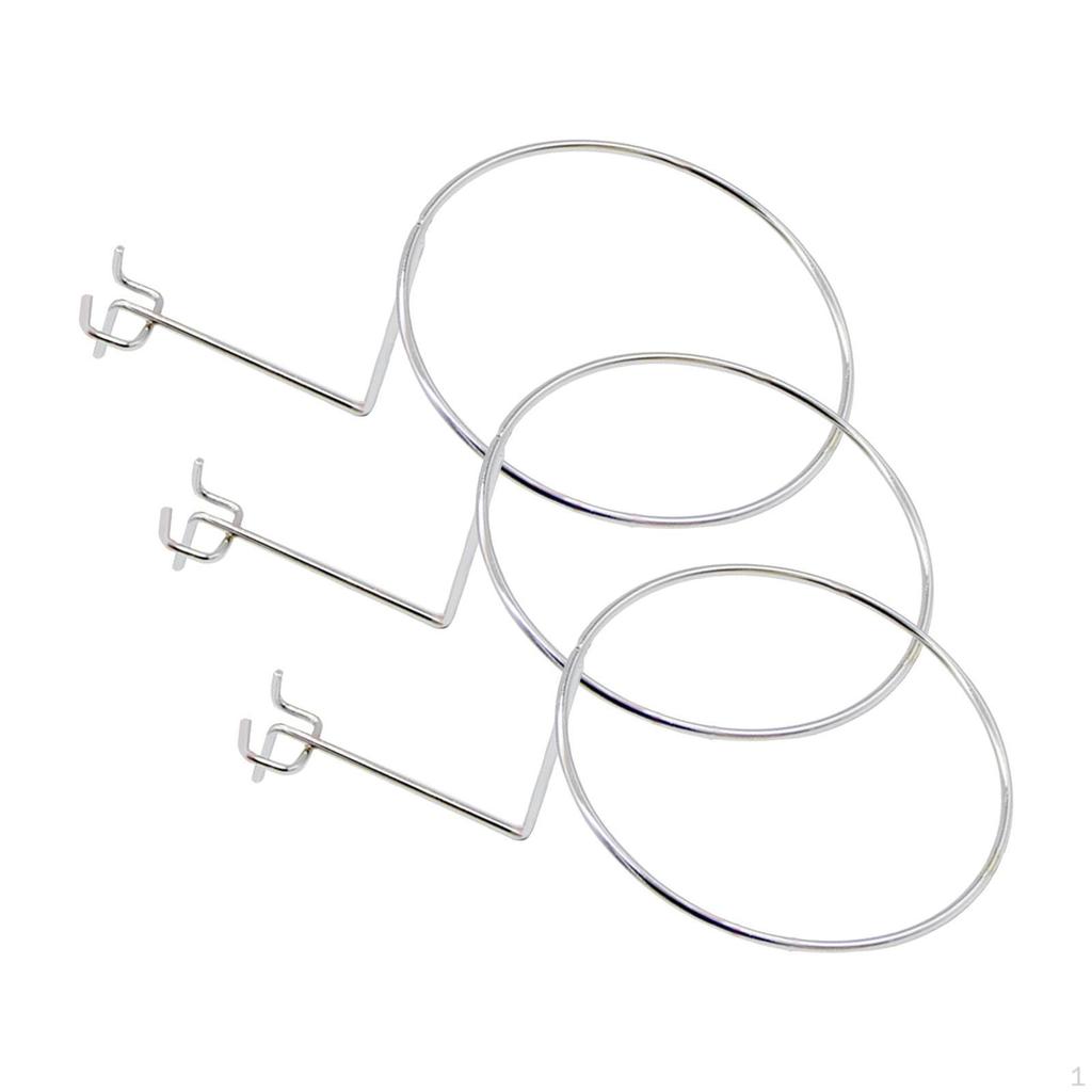 Стойка для шляп для крепления на перфорированную панель, держатель для кепок, диаметр 13 см