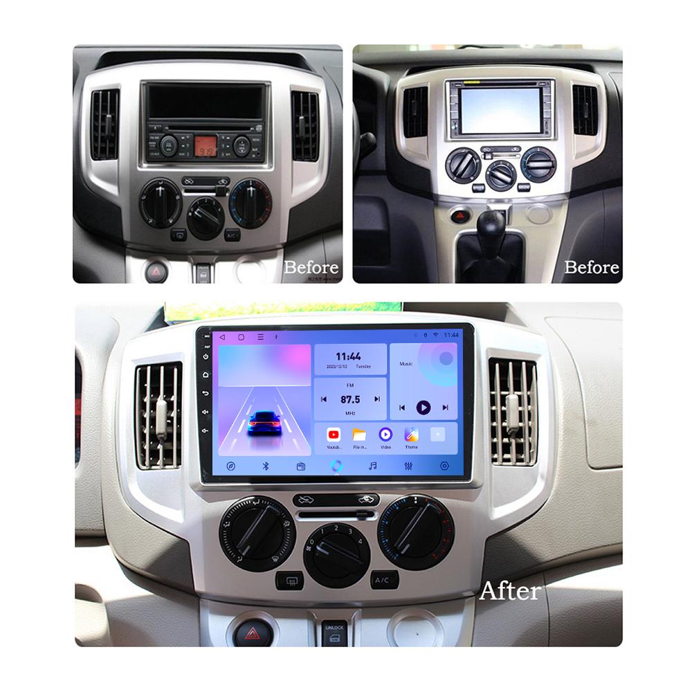 Автомобильное радио Android Auto Carplay для NISSAN NV200 2011-2018, мультимедийный проигрыватель, головное устройство, стерео, GPS-навигация, BT WIFI 1+16 ГБ