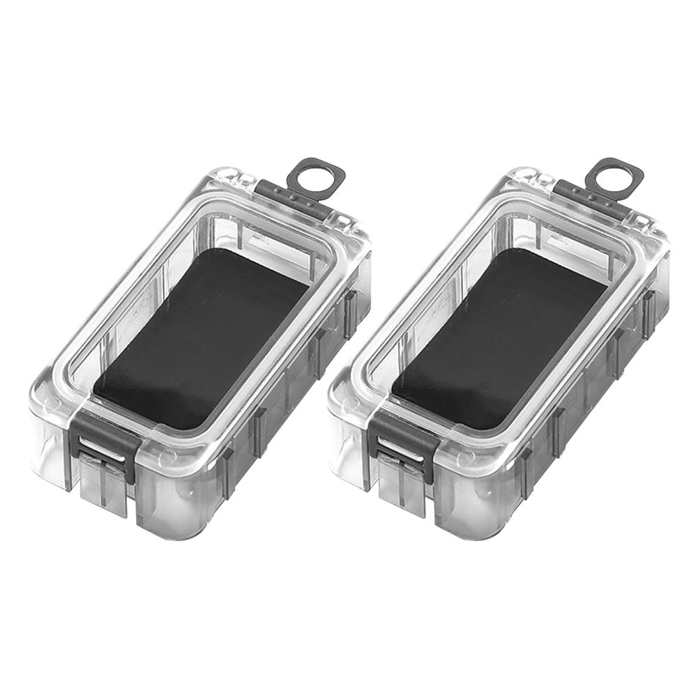 Водонепроницаемый ящик для рыболовных снастей Светящийся кейс для хранения приманок и крючков Расширяемые коробки-органайзеры для инструментов для карповой рыбалки Рыболовные аксессуары