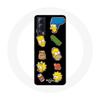 Case - Maniacase - Vivo Y72 - Flexible - Black - The Simpsons Stickers