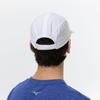 Mizuno J2MW1010 Ночная беговая кепка со светоотражающей белой водоотталкивающей отделкой,