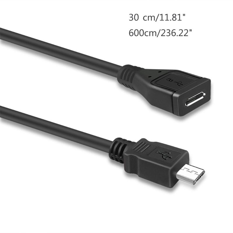 Кабель Micro USB папа-мама, все контакты соединены, удлинитель Micro USB, удлиняющий кабель для зарядки, только для зарядки