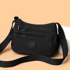 Women's Multi-Layer Crossbody Bag Lightweight Shoulder Bag Middle-Aged and Elderly Mother Bag