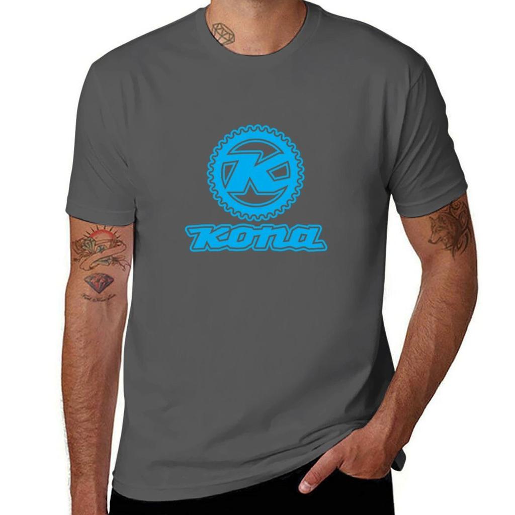 Kona Bikes Mtb Racing Bicycles Logo Tshirt Plus Size Loose Short Sleeve Top