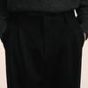 Suxie 2024 Autumn Straight Loose Casual Cropped Suit Pants
