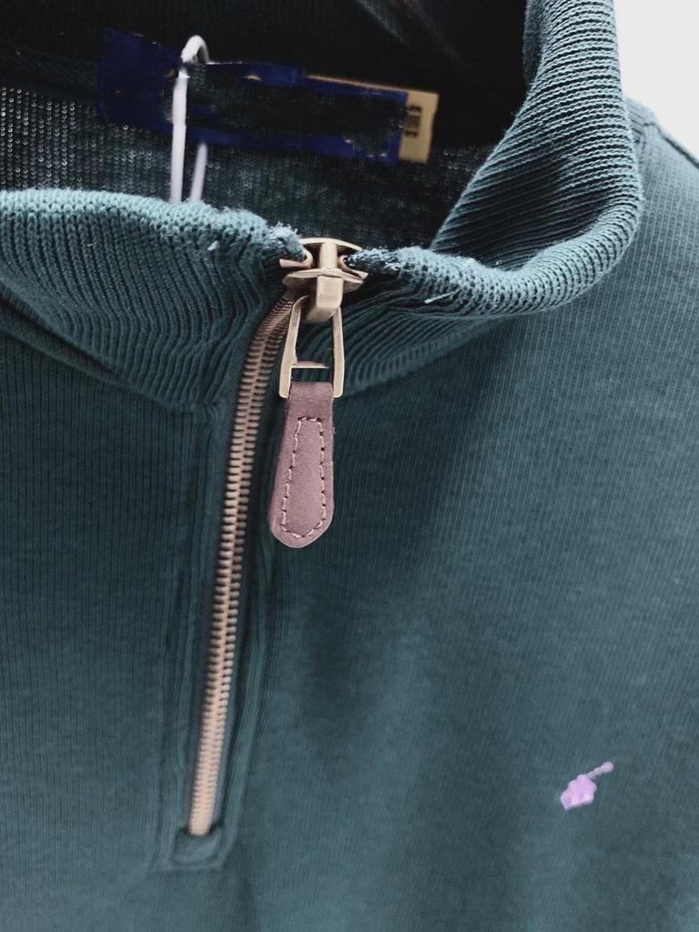 Унисекс RL Pony Logo Толстовка с застежкой-молнией на половину длины