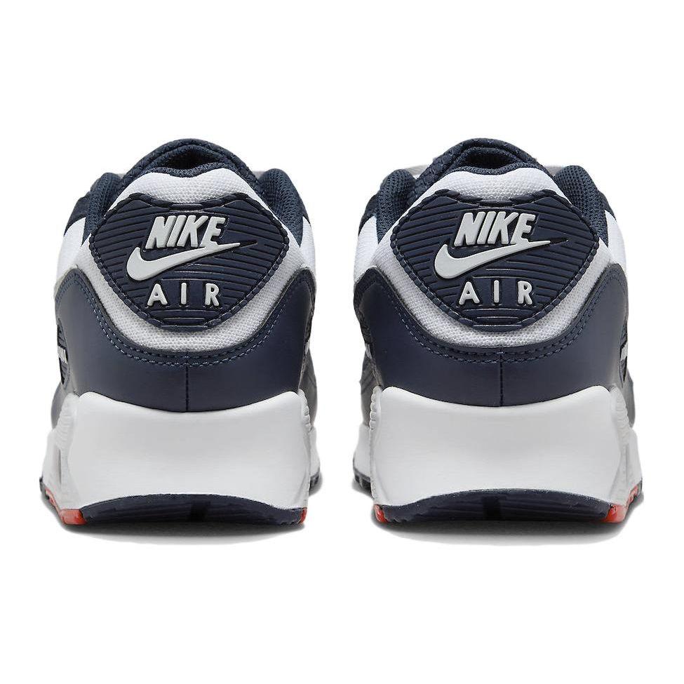 Nike Air Max 90 Obsidian Track Красные мужские кроссовки Синий Белый Чистая Платина DM0029-400