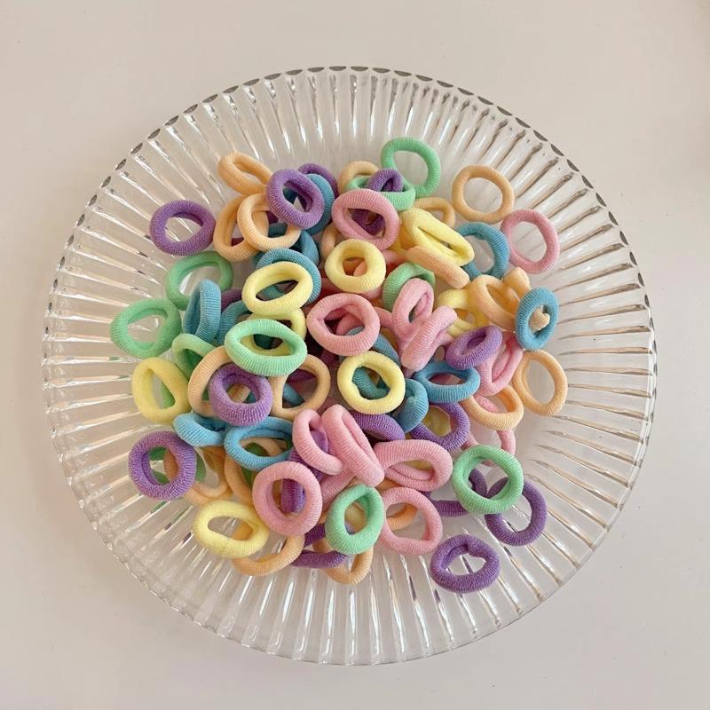 Высокоэластичная резинка для волос «конский хвост» для девочек – прочный, нежный и милый головной убор для детей.