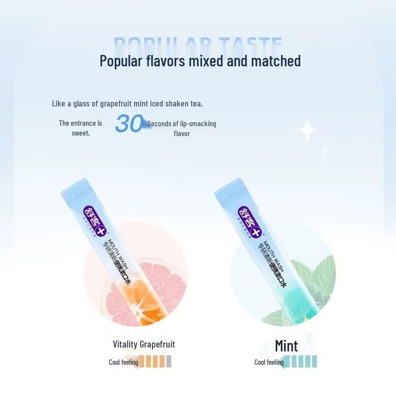 Sakykids Professional Fresh Portable Mouthwash