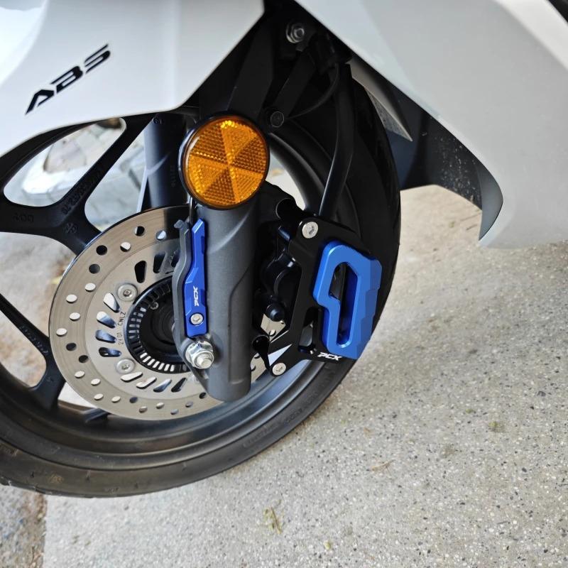 Chekis Motorcycle Accessories Suitable for Honda Pcx125 Pcx160 Modified Disc Brake Pump Protective Cover Caliper Anti-
