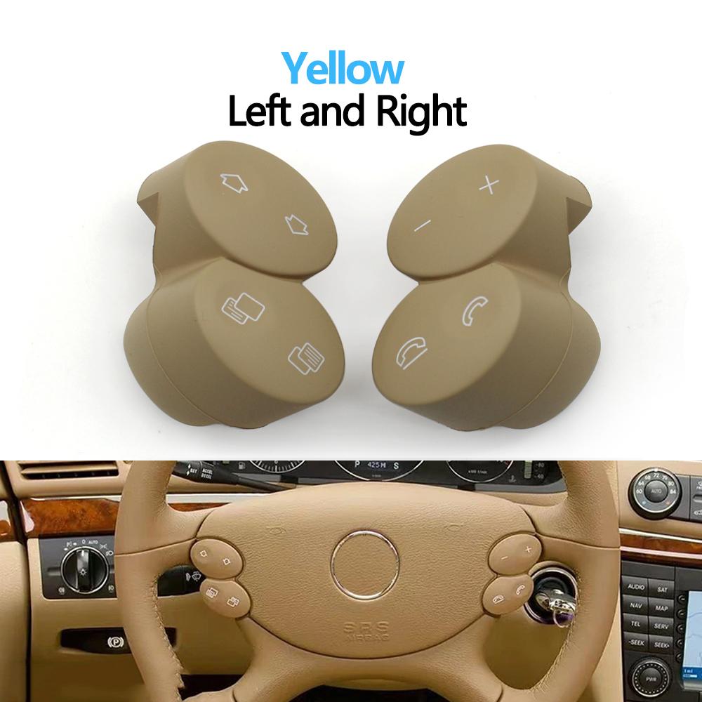 Car Left Right Multi-Function Steering Wheel Switch Control Button For Mercedes Benz E G CLS CLK W211 W463 W209 W219 2308202310
