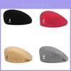 Шерстяная кепка Kangol 504 Современный стиль надписей Модная и функциональная Незаменимая вещь для каждого гардероба