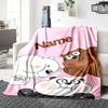 Custom Name Bears Parade Party Blanket For Couch Bed Plush Cozy Fuzzy Blanket Super Soft Warm Blankets For Fall And Winter 091656