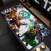 Коврик для мыши DOTA Компьютерный Игровой Коврик для мыши Большой Настольный Ковер Запирающий Край Компьютерные Аксессуары для Ноутбука Клавиатура Настольный Коврик