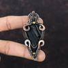 Black Tourmaline Rough Pendant Copper Wire Wrapped Pendant Handmade Brand New Pendant Gemstone Copper Jewelry Gift For Her Pendant For Women