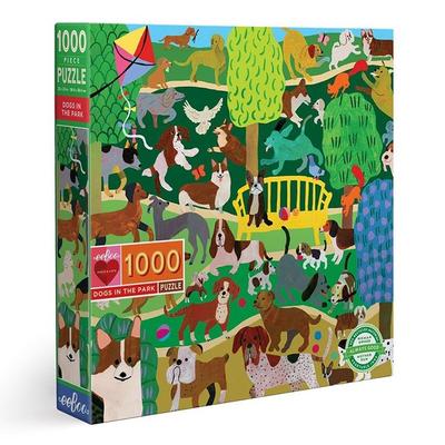 Пазл Ibu Dog Park, разные цвета, 1000 деталей Пазл, Детские игры, Развивающие игрушки