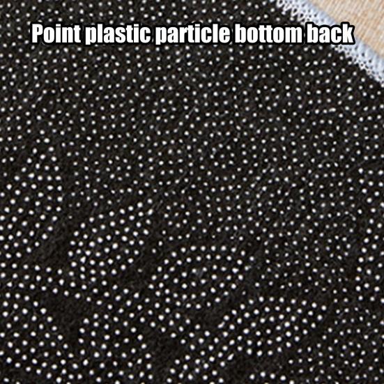 Рождественский коврик для пола круглый Санта Клаус Рождественский ковер Зональный ковер Противоскользящий Впитывающий Пряничный человечек Ковер для праздничного украшения дома Прихожая Гостиная