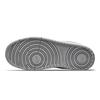 Nike Court Borough Low 2 GS White Light Smoke Grey Marina Детские кроссовки Habanero-Red BQ5448-117