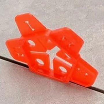50Pcs Tile Leveling System Spacers Clips For Floor Wall Gap 1-3mm Construction Tool Red PE Plastic Reusable