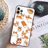 Cartoon Corgi Dog Shiba Inu Phone Case For iPhone 16 Pro 11 12 13 14 15 Pro Max Mini XS X XR 7 8 16 Plus Cover Coque