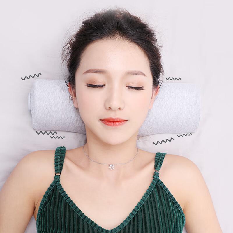 HEZHENG Wireless Vibration Memory Foam Neck Massage Pillow