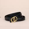 Ремень Cd женский кожаный сплав гладкий пряжка ремень женский декоративный ремень из коровьей кожи