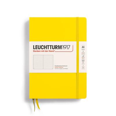 Блокнот Leuchtturm A5 в точку Лимонный 344800 (Подлинный импортный продукт)