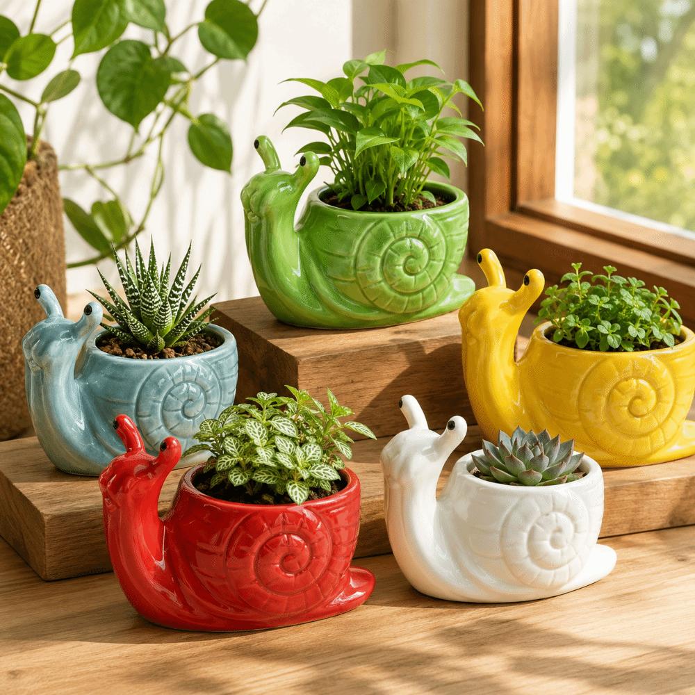 Ornaments Succulent Flowerpot Storage Box Flower Vase Container Potted Planter Tabletop Display