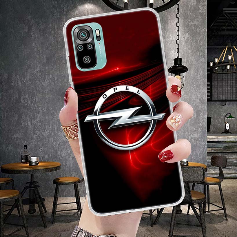 Мягкий чехол для телефона Opel Logo для Xiaomi Redmi Note 15 14 14S 13 12 Pro Plus 12S 11 11S 11E 10 10S 11T 5G Fundas Coque Redmi Not