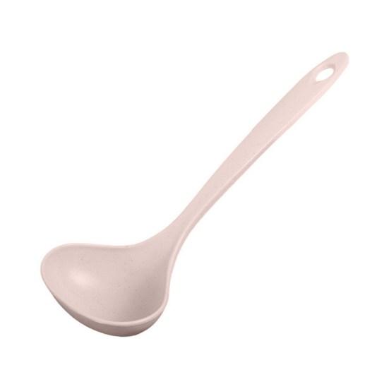 Прочная защита от ожогов Подавайте суп Удобная рукоятка 4 цвета Ложка для каши для кухни Половник KTY