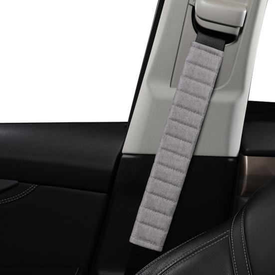 Чехлы на ремни безопасности автомобиля, подушка из мягкой ткани, защитный ремень безопасности, плечевой ремень, удлиненная защитная накладка, защищает шею и плечо, автокресло