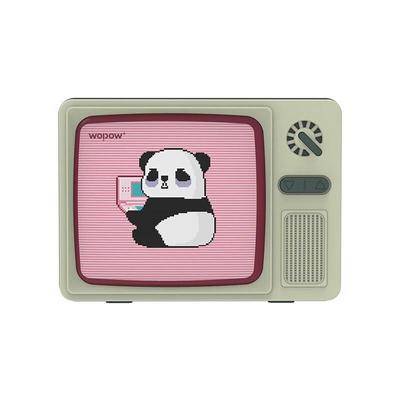 WOPOW Panda TV Ретро Bluetooth-динамик Штепсель CN (адаптер в комплекте)