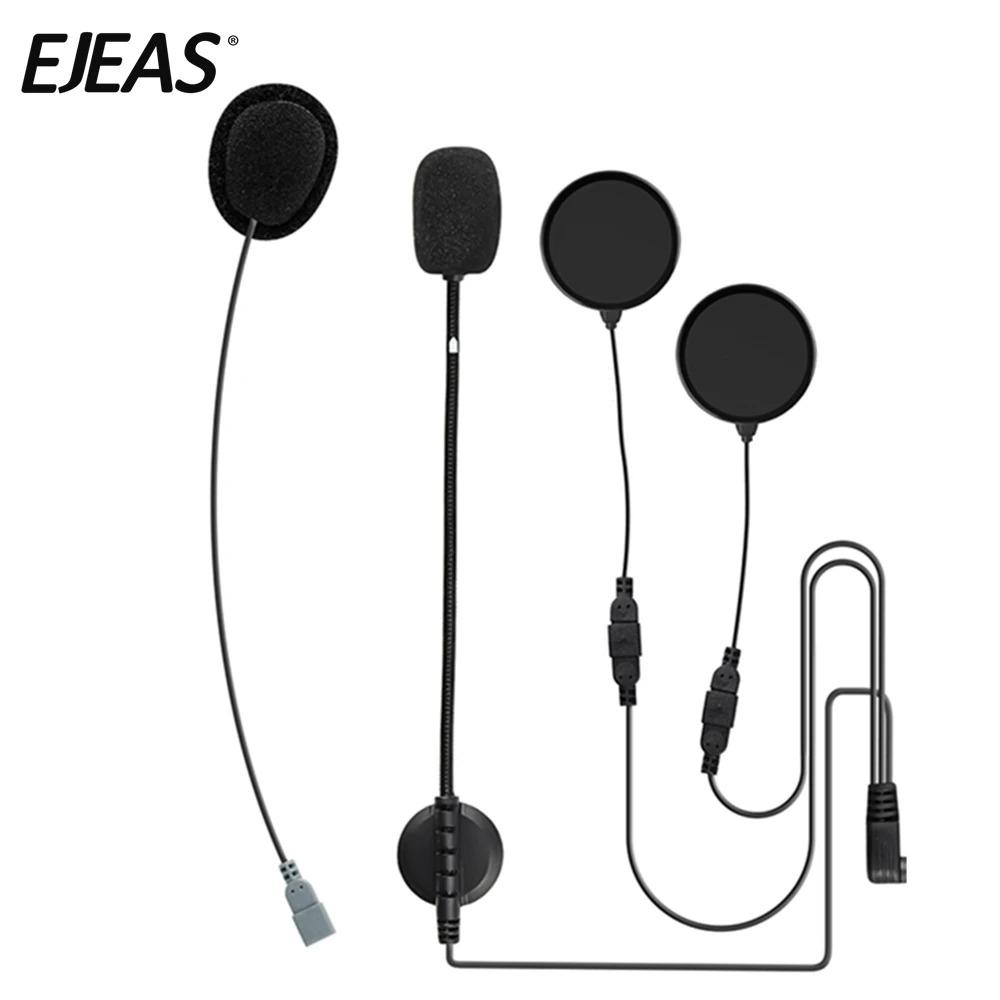 EJEAS Q7 Motorcycle Helmet Headset 2 in1 Earphone Mono Headphone with Foam Speaker Microphone Earphone