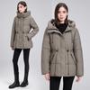 Winter new hooded cotton-padded clothes versatile fashion loose foreign style cotton-padded jacket simple women's coat