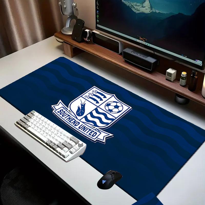 Southend Crest Design Mouse pad Office Desk Mat, Gaming Mouse Pad Mousepad, keyboard pad,Heavy-Duty Non-Slip Rubber Backing, Gift