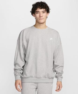 Худи Club Fleece Оверсайз Французский Терри M - Темно-серый Меланж:Светло-дымчатый серый:Белый / Hj1820-063
