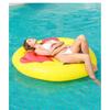 New Smiley Face Inflatable Ride-on Pool Float For Adults Eco-friendly Pvc Material Trendy Design