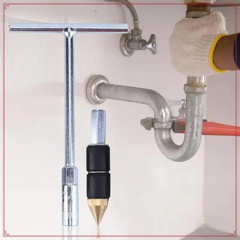 Термоактивируемый набор для ремонта протечек труб с заглушками и туннельными пробками для кухни/ванной