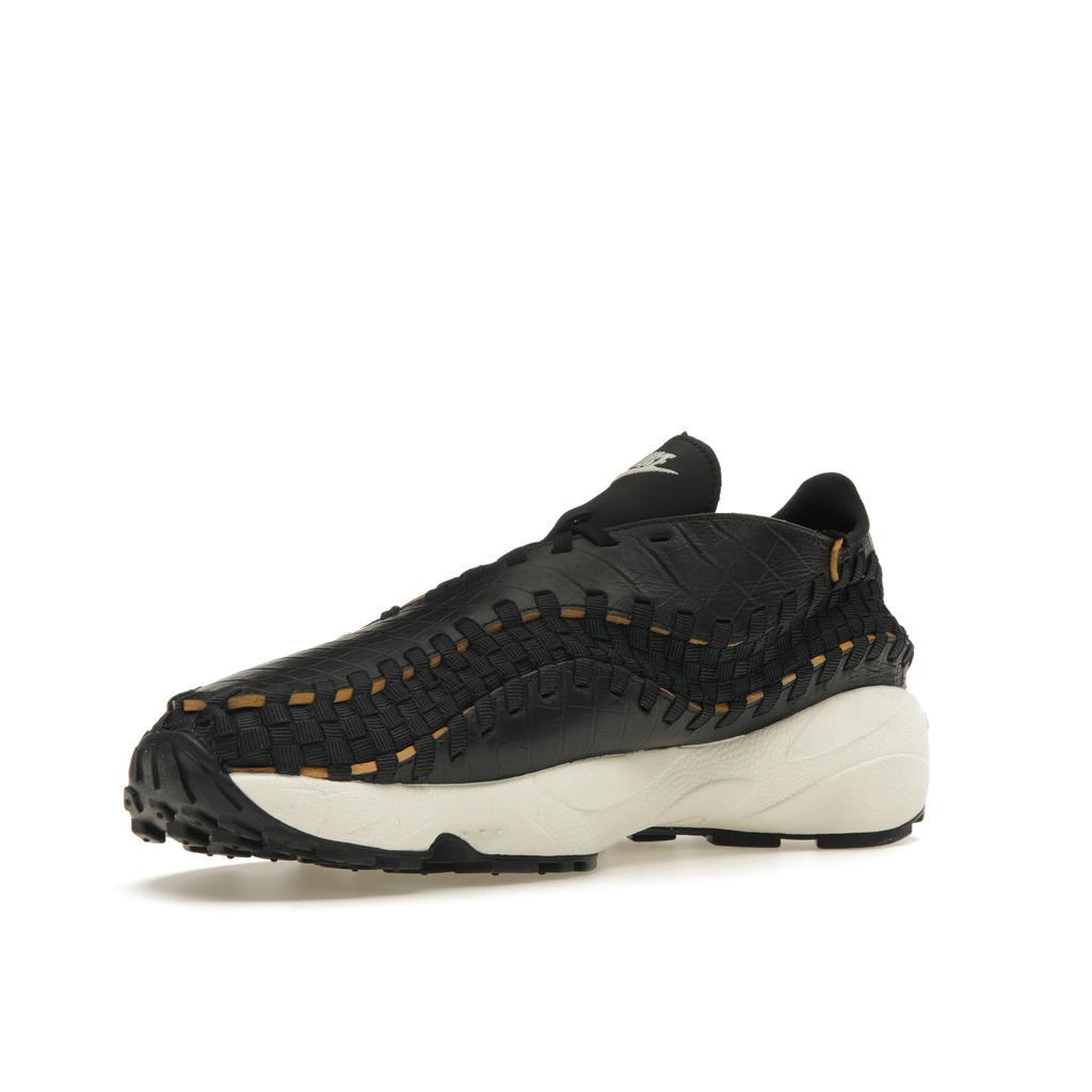 Nike Air Footscape Woven PRM 'Черный Крокодил' FQ8129-010