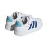 adidas Neo Breaknet Низкие Детские Скейтбордические Кроссовки Бело-Синие Детские IG9810