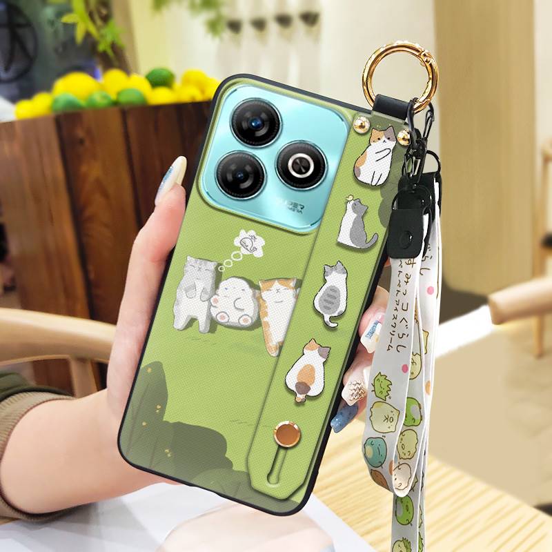 Защитный чехол-накладка для телефона ZTE Blade A75 4G/Z2359, противоударный силиконовый мягкий чехол, мультяшный модный дизайн, милый