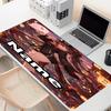 Custom Name Personalized Genshin Impact Pattern Mousepad, Laptop PC Desk Mat, Decorative Desk Mat for Home Keyboard Pad Gift