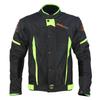 Motorcycle Jacket Summer Breathable Waterproof Raincoat Motorbike Protective Armor Riding Coat With 5pcs Pads Size M-5XL JK-37