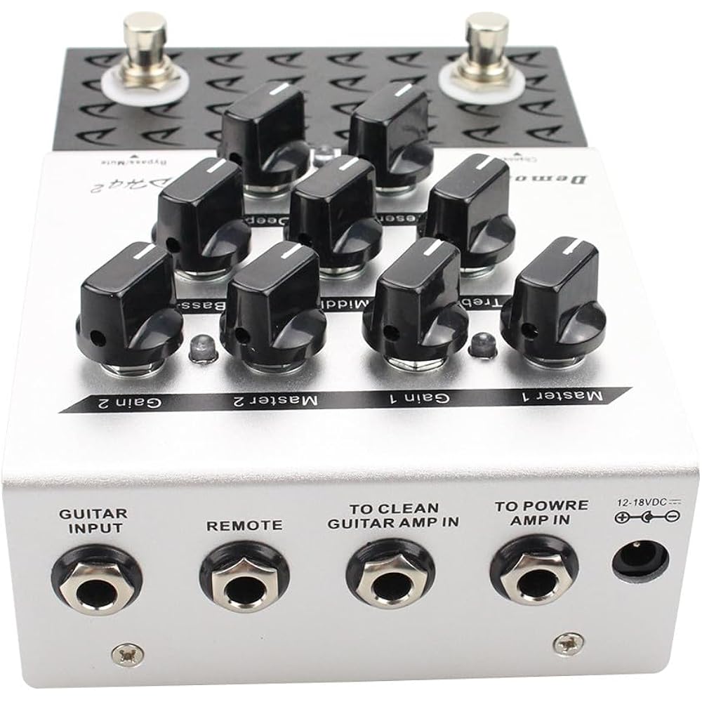 Demonfx DH4-2/OverDrive - Дисторшн Овердрайв - Гитарный эффект Дисторшн High Gain