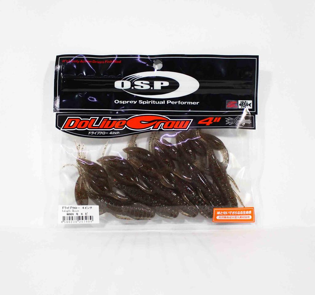 OSP Мягкая приманка Dolive Craw 4 дюйма W-009 (7989)