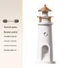 Moonlight Lighthouse Projector: Bedroom Night Light & Bluetooth Speaker Ornament, Perfect Birthday Gift.