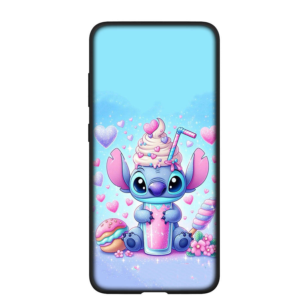 Phone Case for iPhone 17 16 15 Plus X XR 16E Huawei P30 P20 Lite Redmi Note 14 12 11 13 Pro Max OPPO A60 A80 A40 A18 A38 Blue Lilo Stitch Lovely Cover