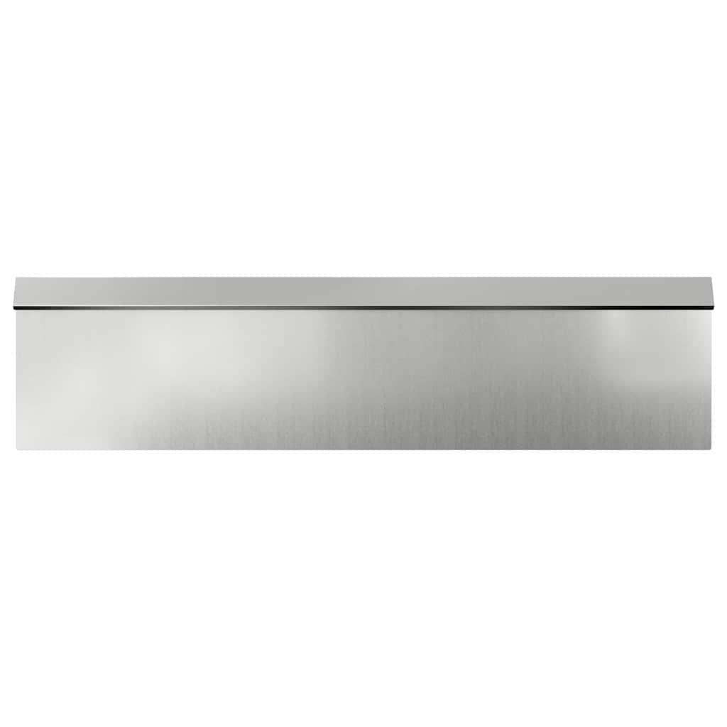Snail Fence Silver 100 x 3.5 x 25 cm Galvanized Steel