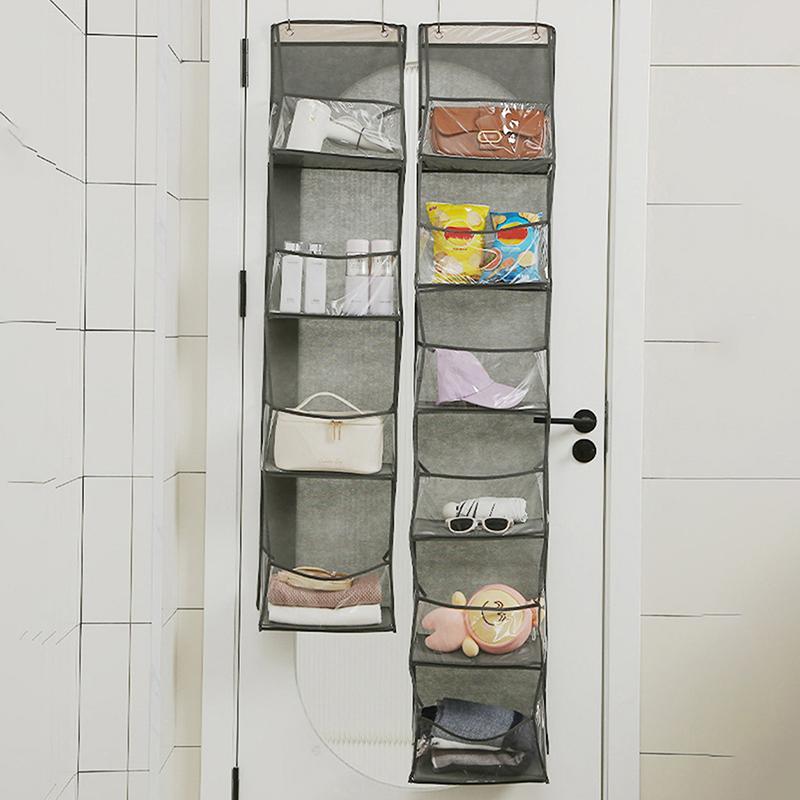 Многофункциональная тканевая подвесная сумка для хранения за дверью, многослойная подвесная сумка для хранения, разный органайзер для хранения, подвесная сумка